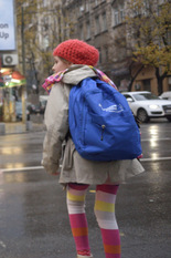 Kid with Backpack